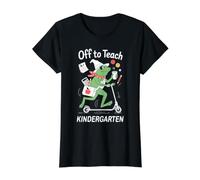 en Route pour enseigner à la Maternelle, Professeur de Maternelle Amusant T-Shirt Graphique avec Valeur