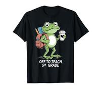 en Route pour enseigner en 5e année, Professeur de cinquième année drôle T-Shirt