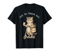 en Route pour enseigner l'art Professeur d'art Amusant pour la rentrée T-Shirt