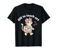en Route pour enseigner l'art Professeur d'art Amusant pour la rentrée T-Shirt