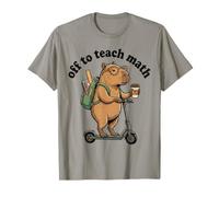 en Route pour enseigner Les mathématiques, Professeur de mathématiques Amusant pour la rentrée T-Shirt