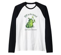 en Route pour être Bizarre et créer Le Personnage de Wizard Frog Cottagecore Manche Raglan