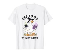 en Route pour Faire des Trucs de sorcière, Silly Funny Goose T-Shirt