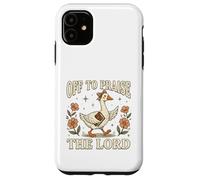 en Route pour Faire l'éloge de Lord Goose Bible Christian Coque pour iPhone 11