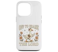 en Route pour Faire l'éloge de Lord Goose Bible Christian Coque pour iPhone 13 Pro