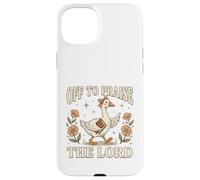en Route pour Faire l'éloge de Lord Goose Bible Christian Coque pour iPhone 15 Plus