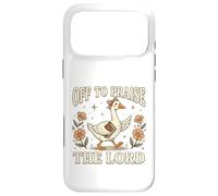 en Route pour Faire l'éloge de Lord Goose Bible Christian Coque pour iPhone 17 Pro Max