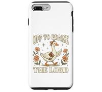 en Route pour Faire l'éloge de Lord Goose Bible Christian Coque pour iPhone 7 Plus/8 Plus