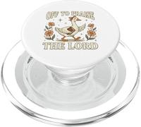 en Route pour Faire l'éloge de Lord Goose Bible Christian PopSockets PopGrip pour MagSafe