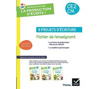 En route pour la production d'écrits - Ed. 2023 - Fichier photocopiable CE2 CM