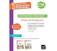 En route pour la résolution de problèmes ! CM - Ed. 2024 - Fichier enseignant Grégory Sieja (Auteur), Tatiana Dezetter (Auteur)