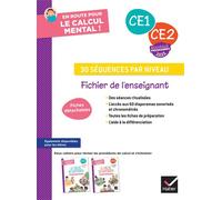 Maxime Paul, Grégory Sieja – En route pour le calcul mental ! CE1-CE2 – Fichier enseignant – Éd. 2025