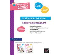 En route pour le calcul mental ! CM - Ed. 2024 - Fichier enseignant - Maxime Paul - Hatier - broché - Scolaire / Universitaire