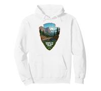 en Route pour Le Parc National du Glacier Sun Road Arrowhead Sweat à Capuche