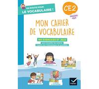 Laurence Lefèvre – En route pour le vocabulaire ! CE2 – Cahier élève – Éd. 2025 – Broché