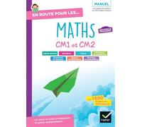 En route pour les Maths - CM1 CM2 - Ed. 2026 - Manuel élève - Grégory Sieja - Hatier - broché - Scolaire / Universitaire