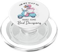 en Route pour Prendre de Mauvaises décisions en m'amusant PopSockets PopGrip pour MagSafe