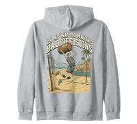 en Route pour Prendre de Mauvaises décisions | Skeleton Vacation Sweat à Capuche