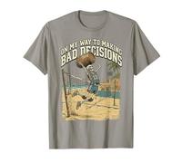 en Route pour Prendre de Mauvaises décisions | Skeleton Vacation T-Shirt