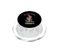 en Route pour provoquer Un kerfuffle, Amusant et Bizarre, Faites du vélo avec Un Raton Laveur PopSockets PopGrip pour MagSafe