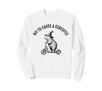 en Route pour provoquer Un Scooter d'équitation de marmotte Sweatshirt