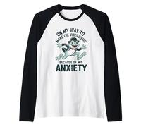 en Route pour Rendre Les Vibrations étranges à Cause de Mon anxiété Manche Raglan