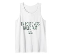 en Route vers Nulle Part Vanlife Nature Évasion Liberté Débardeur
