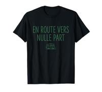 en Route vers Nulle Part Vanlife Nature Évasion Liberté T-Shirt