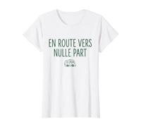 en Route vers Nulle Part Vanlife Nature Évasion Liberté T-Shirt Graphique avec Valeur