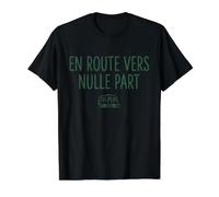 en Route vers Nulle Part Vanlife Nature Évasion Liberté T-Shirt Graphique avec Valeur