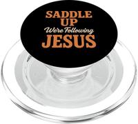 en Selle, Nous suivons Jésus, la Foi, Les Écritures chrétiennes, Dieu PopSockets PopGrip pour MagSafe