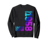 en Septembre 1958 Depuis 1958 Vintage 1958 Naissance Rétro 1958 Sweatshirt