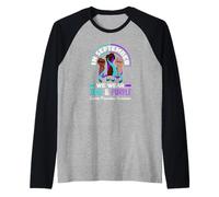 en Septembre, Nous portons Une prévention du Suicide Sarcelle et Violet Manche Raglan