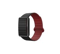 Polar Loop - Tracker Bien-être sans écran, Silicone aimanté S/M Noir Cerise | Suivi permanent de FC, sommeil et récupération, avec détection automatique d’entraînement, sans écran ni abonnement