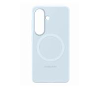 Samsung Galaxy S26 Coque magnétique en Silicone, Bleu Clair
