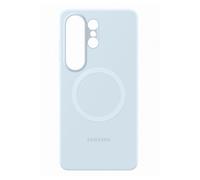 Samsung Coque pour Galaxy S26 Ultra – Silicone magnétique antichoc – Bleu clair