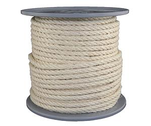 En sisal diamètre: 8 mm-longueur 50 m de bobine de corde de sisal