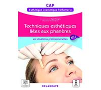 En situations professionnelles Techniques esthétiques liées aux phanères - Pôle 2 - CAP ECP (2021) - Pochette élève