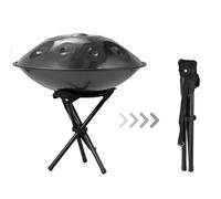 En Sol Mineur Harmonic Tambour À Main, 440 Hz, 9 Notes, Steel Tongue Drum De 18 Pouces, Pour La Méditation, Formation Musicale, Percussions Pour Adultes Et Débutants