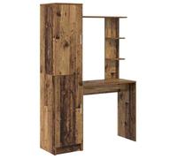 ""En solde"" Table Informatique Adulte/enfant - CLOUD - Bureau à Domicile - (2 pcs) - Bois ancien B230