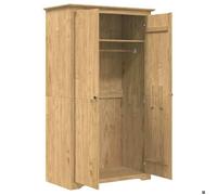 En soldes - Marron Placard/Cabinet chambre - Armoire BODO Marron miel 53,5x99x173cm Bois d'ingénierie 2_7055252