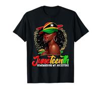 En souvenir de mes ancêtres, les femmes noires du 19 juin 1865 T-Shirt