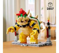 En Stock 2807 pièces le puissant Bowser Super Marioed 71411 modèle blocs de construction briques Disney jouets pour enfants cadeaux de noël JKY008b