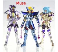 En stock CS Saint Seiya Myth Cloth EX Crateris Water Mirror/Cepheus Albiore/Lyra Orphee Gold Knights of Zodiac Action Figure Cepheus Albiore