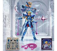 En stock Modèle CS Saint Seiya Myth Cloth EX Cepheus Albiore Chevaliers du Zodiaque Saint Argent Armure Métallique Figurine d'Action Jouets Figure stand