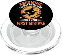 en supposant Que Je ne suis qu'une Vieille sorcière d'halloween PopSockets PopGrip pour MagSafe