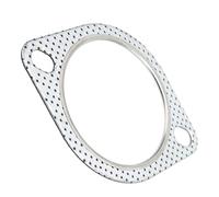 En-tête de bride de tuyau de vidange, joint d'échappement universel résistant à la chaleur à 2 trous Antivibration longue durée pour les tuyaux de descente 3in/76mm