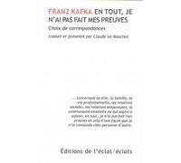 En tout, je n'ai pas fait mes preuves