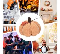 en Tricot | Décorations Automnales en Forme de Légume,Petit Ornement Fait Main pour Décor de Maison, Centre de Table, Manteau, Porche et Lieu de Travail