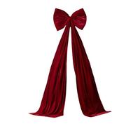 en velours extra larges - Décoratifs, cime d'arbre de Noël, ornements suspendus pour guirlande de couronne de cheminée | Décor élégant extérieur d'intérieur de Noël de vacances de noce facile à